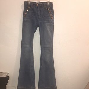 Vintage High Rise Boot Cut jeans